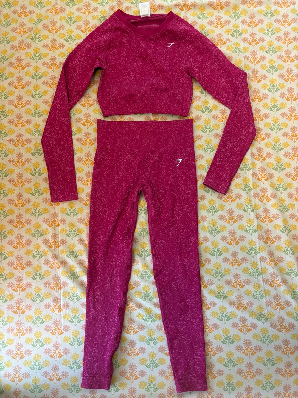 Gymshark Adapt Fleck Seamless Matching Set - Size Small 🌟
